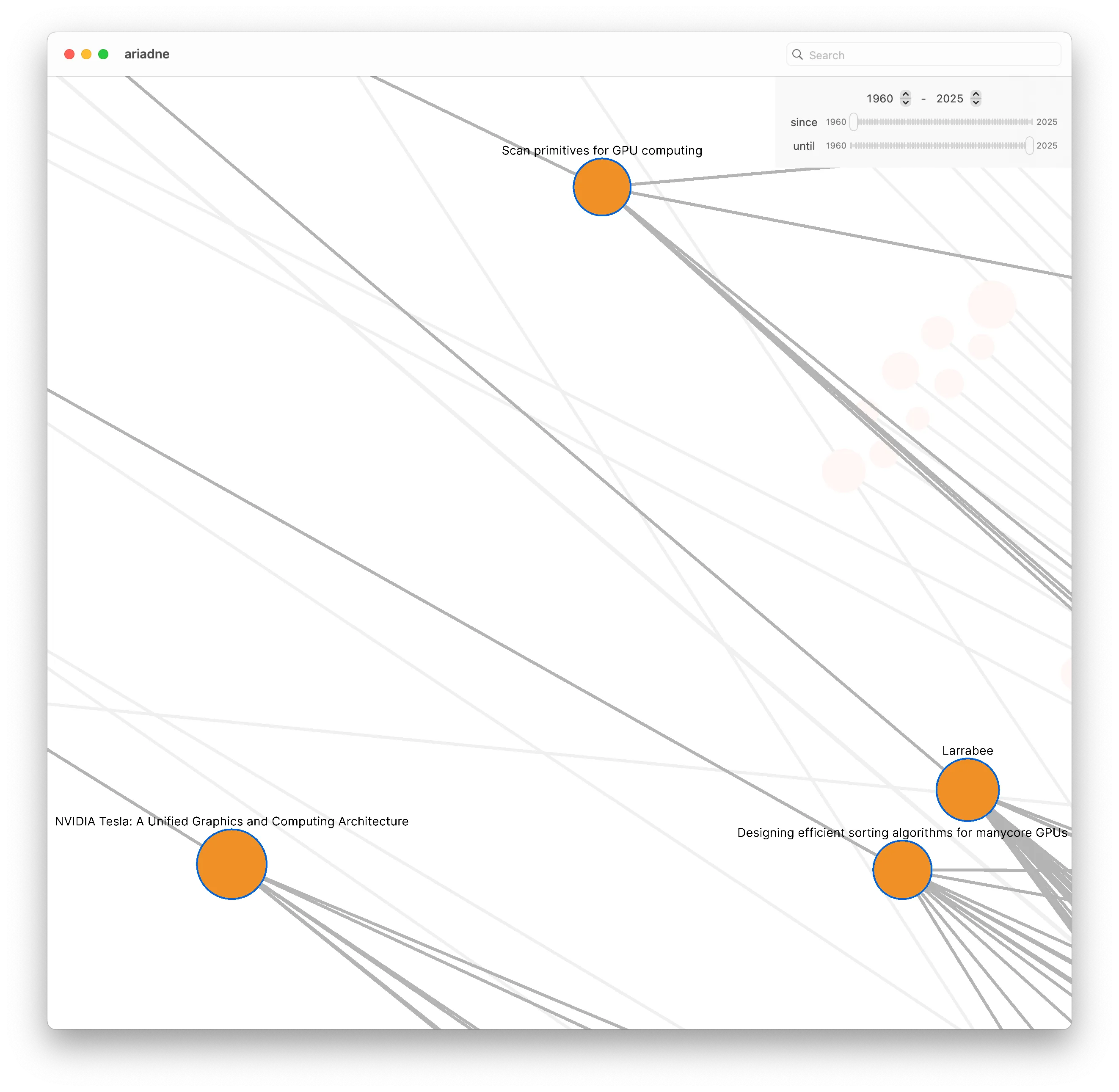 A zoomed in view of those four papers.